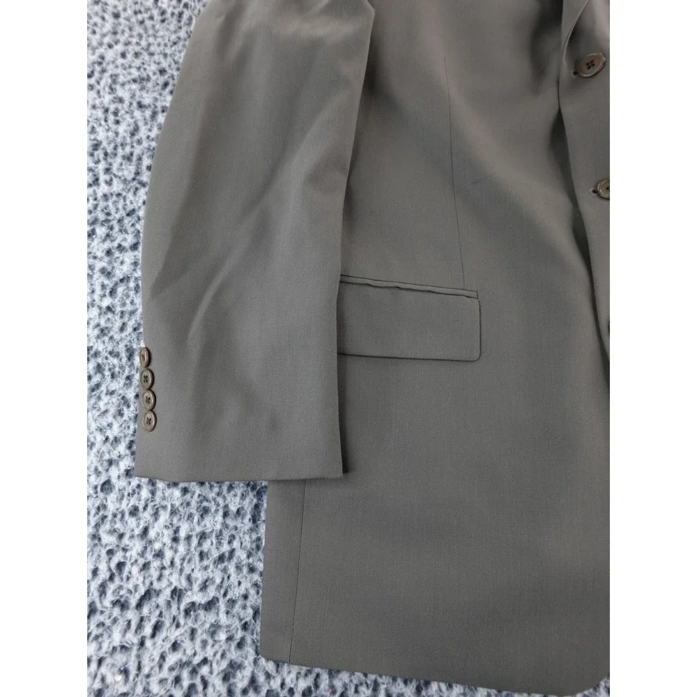 Calvin Klein Mens Modern Fit Charcoal Gray Suit Jacket Blazer Made in Canada 40R